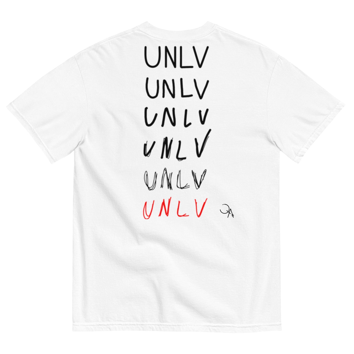 QA x UNLV "simple design" t-shirt